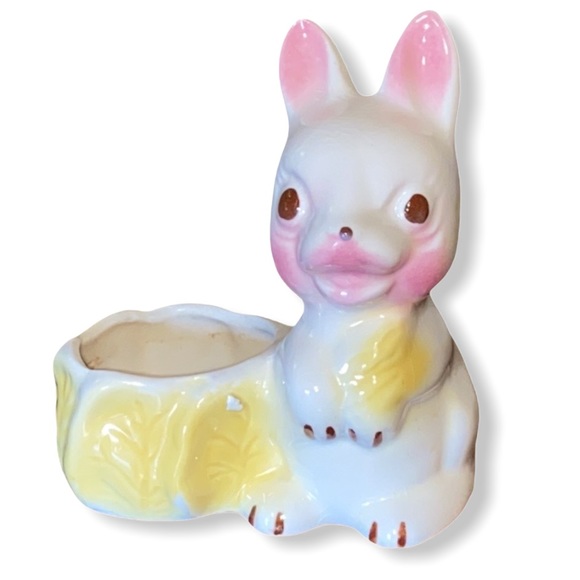 VTG Rempel Diamond Bunny Pottery